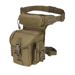 Military Tactical Drop Leg Bag Tool Fanny Thigh Pack Hunting Bag Waist Pack Motorcycle Riding Men Military Molle Waist Packs