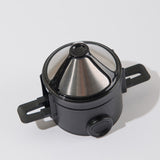 Foldable Portable  Coffee Filter Coffee Maker Stainless Steel Drip Coffee Tea Holder Reusable Paperless Pour Over Coffee Dripper