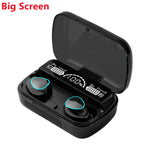 Wireless Earphones Bluetooth-compatible Headphone 9D TWS Stereo Sports Waterproof Earbuds Headsets With Microphone Charging Box