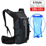 WEST BIKING Bike Bags Portable Waterproof Backpack 10L Cycling Water Bag Outdoor Sport Climbing Hiking Pouch Hydration Backpack