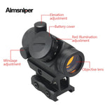 Tactical 1x25 Reflex Red Dot Sight 3X Magnifier Combo Hunting Optical Sight Scope With 20mm Rail For Airsoft Pneumatics Rifle