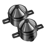 Foldable Portable  Coffee Filter Coffee Maker Stainless Steel Drip Coffee Tea Holder Reusable Paperless Pour Over Coffee Dripper