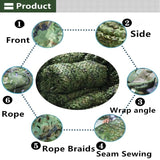 4x5m 2x3m Military Camouflage Net Camo Netting Army Nets Shade Mesh Hunting Garden Car Outdoor Camping Sun Shelter Tent