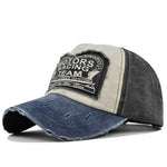 MOTORS Letter Baseball Hats Women Men Snapback Caps Retro Washed Cotton Dad Trucker Hat Adjustable Summer Sun Hats