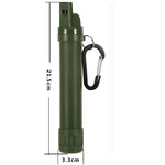1pcs Portable Water Purifiers Outdoor Survival Filter Camping Hiking Emergency Elements