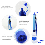 Outdoor life straw emergency direct drinking water filtering tool Disinfection individual water purifier Portable filter