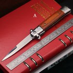 7Cr17Mov steel high hardness folding knife Outdoor survival multi-function knife self-defense knife portable pocket knife