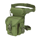 Tactical Molle Drop Leg Bag Waterproof Men Military Waist Pack Outdoor Wargame Army EDC Fanny Pack Hunting Cycling Accessories