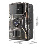 Hunting Trail Camera 16MP 1080P Wildlife Scouting Camera with 12M Night Vision Motion Sensor IP66 Waterproof Trail Camera DL001