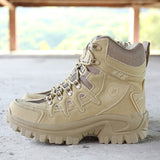 Men's Military Boot Combat Ankle Boot Tactical Big Size 39-46 Army Boot Male Shoes Work Safety Shoes