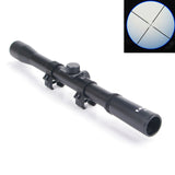 4x20 Red Dot Laser Sight Rifle Optics Scope Tactical Crossbow Riflescope 11mm Rail Mounts for 22 Caliber Guns Hunting