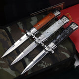 7Cr17Mov steel high hardness folding knife Outdoor survival multi-function knife self-defense knife portable pocket knife