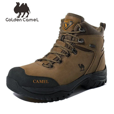 Goldencamel Women Men Shoes High Top Hiking Shoes Anti-Slip Outdoor Climb Trekking Shoes For Men Tactical Ladies Shoes Boots